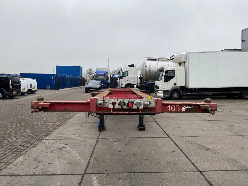Schmitz Cargobull SCF 24 G Chassis / SAF + Disc / 1x Extendable / Lift axle - شاحنات الحاويات/ جسم علوي قابل للتغيير نصف مقطورة: صور 4 Schmitz Cargobull SCF 24 G Chassis / SAF + Disc / 1x Extendable / Lift axle - شاحنات الحاويات/ جسم علوي قابل للتغيير نصف مقطورة: صور 4