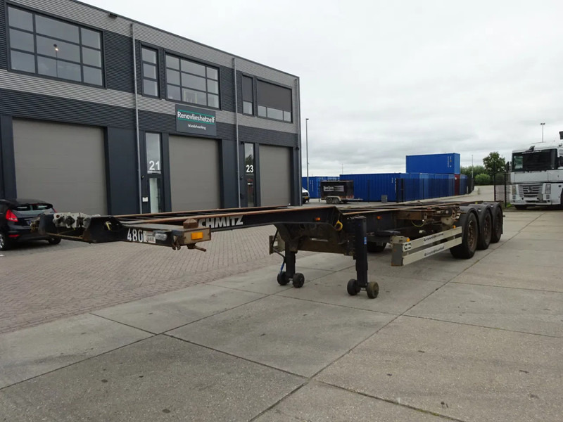 Schmitz Cargobull SCF 27 / SAF + Disc / 1x Extendable / 1x Lift Axle - شاحنات الحاويات/ جسم علوي قابل للتغيير نصف مقطورة: صور 4 Schmitz Cargobull SCF 27 / SAF + Disc / 1x Extendable / 1x Lift Axle - شاحنات الحاويات/ جسم علوي قابل للتغيير نصف مقطورة: صور 4