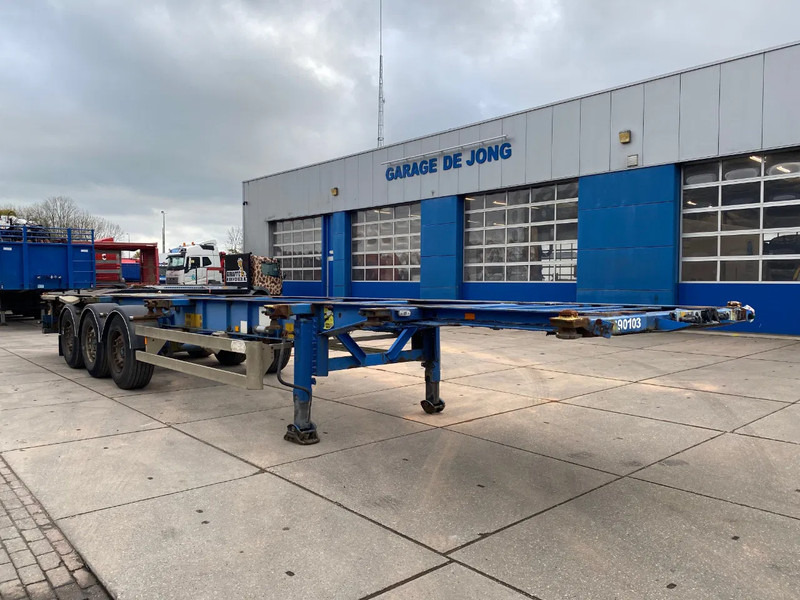 Van Hool 3B0079 / Container chassis / SAF + Disc - شاحنات الحاويات/ جسم علوي قابل للتغيير نصف مقطورة: صور 5 Van Hool 3B0079 / Container chassis / SAF + Disc - شاحنات الحاويات/ جسم علوي قابل للتغيير نصف مقطورة: صور 5