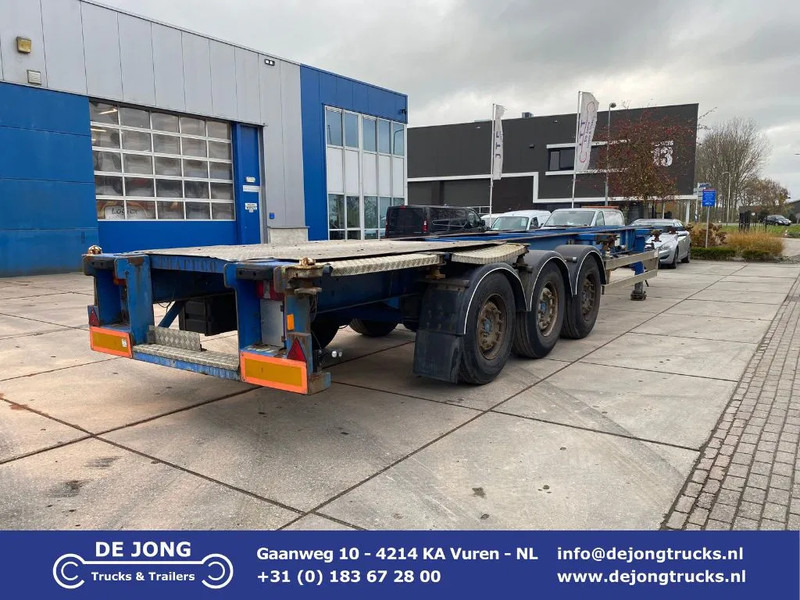 Van Hool 3B0079 / Container chassis / SAF + Disc - شاحنات الحاويات/ جسم علوي قابل للتغيير نصف مقطورة: صور 1 Van Hool 3B0079 / Container chassis / SAF + Disc - شاحنات الحاويات/ جسم علوي قابل للتغيير نصف مقطورة: صور 1