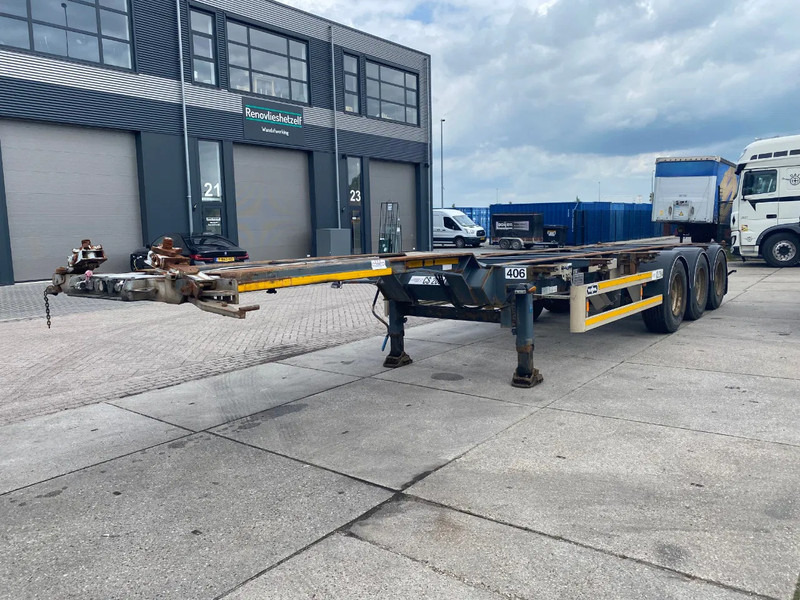 Van Hool Container Chassis / 40-45 FT / BPW - شاحنات الحاويات/ جسم علوي قابل للتغيير نصف مقطورة: صور 4 Van Hool Container Chassis / 40-45 FT / BPW - شاحنات الحاويات/ جسم علوي قابل للتغيير نصف مقطورة: صور 4