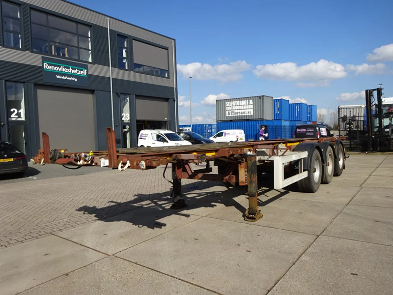 Van Hool Tank Chassis 20 + 30 FT / ADR / BPW + Drum - شاحنات الحاويات/ جسم علوي قابل للتغيير نصف مقطورة: صور 4 Van Hool Tank Chassis 20 + 30 FT / ADR / BPW + Drum - شاحنات الحاويات/ جسم علوي قابل للتغيير نصف مقطورة: صور 4