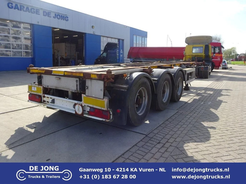 Van Hool Tank Chassis 20 + 30 FT / ADR / BPW + Drum - شاحنات الحاويات/ جسم علوي قابل للتغيير نصف مقطورة: صور 1 Van Hool Tank Chassis 20 + 30 FT / ADR / BPW + Drum - شاحنات الحاويات/ جسم علوي قابل للتغيير نصف مقطورة: صور 1