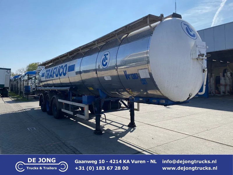 Van Hool Tank / Inox / 3 compartments / 30000 LT - نصف مقطورة صهريج: صور 1 Van Hool Tank / Inox / 3 compartments / 30000 LT - نصف مقطورة صهريج: صور 1