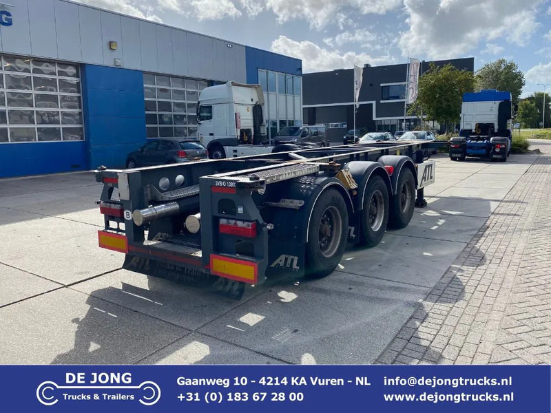 Van Hool Tank chassis / ADR / BPW + DISC / 20-30 FT - شاحنات الحاويات/ جسم علوي قابل للتغيير نصف مقطورة: صور 1 Van Hool Tank chassis / ADR / BPW + DISC / 20-30 FT - شاحنات الحاويات/ جسم علوي قابل للتغيير نصف مقطورة: صور 1