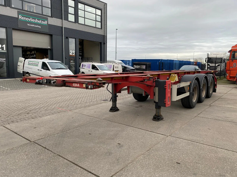 Van Hool Tank chassis / ADR / BPW + DISC / 20-30 FT - شاحنات الحاويات/ جسم علوي قابل للتغيير نصف مقطورة: صور 4 Van Hool Tank chassis / ADR / BPW + DISC / 20-30 FT - شاحنات الحاويات/ جسم علوي قابل للتغيير نصف مقطورة: صور 4