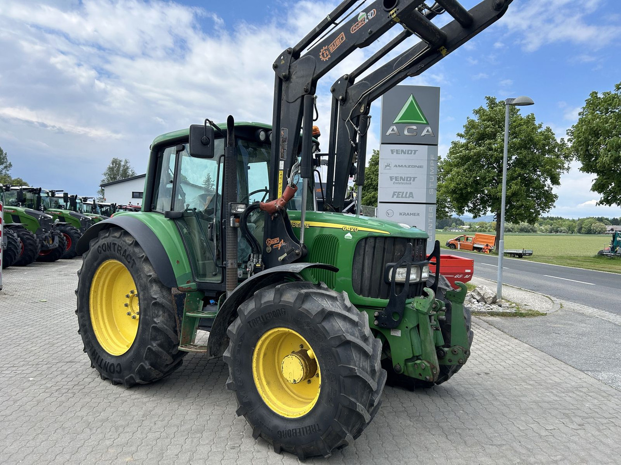 John Deere 6420 Premium - جرار: صور 1 John Deere 6420 Premium - جرار: صور 1