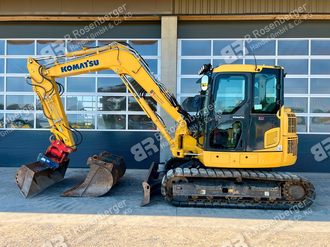 Komatsu PC88MR-10 Bagger 9t / 1835h / BJ2020 / TOP - حفارة مصغرة: صور 2 Komatsu PC88MR-10 Bagger 9t / 1835h / BJ2020 / TOP - حفارة مصغرة: صور 2