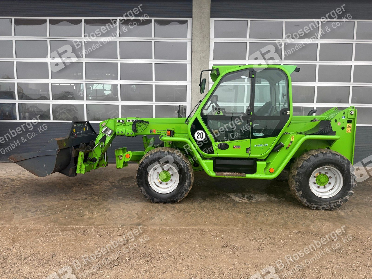 Merlo P38.13 Teleskoplader /inkl. Gabel+Schaufel /BüVo - رافعة تلسكوبية: صور 2 Merlo P38.13 Teleskoplader /inkl. Gabel+Schaufel /BüVo - رافعة تلسكوبية: صور 2