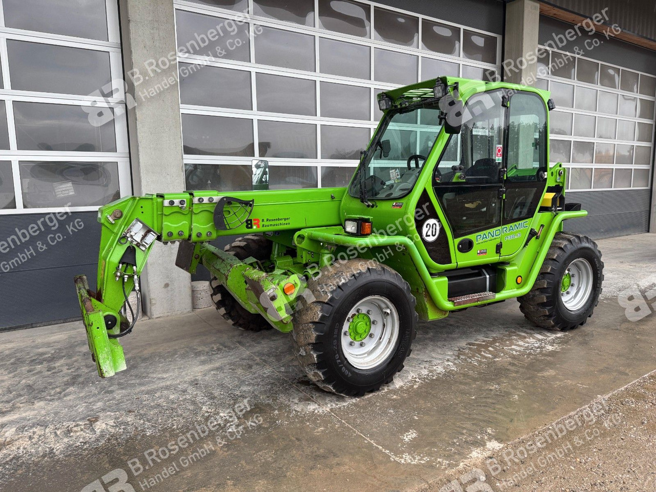 Merlo P38.13 / inkl. Gabel+Schaufel / BüVo / nur 2971h - رافعة تلسكوبية: صور 1 Merlo P38.13 / inkl. Gabel+Schaufel / BüVo / nur 2971h - رافعة تلسكوبية: صور 1