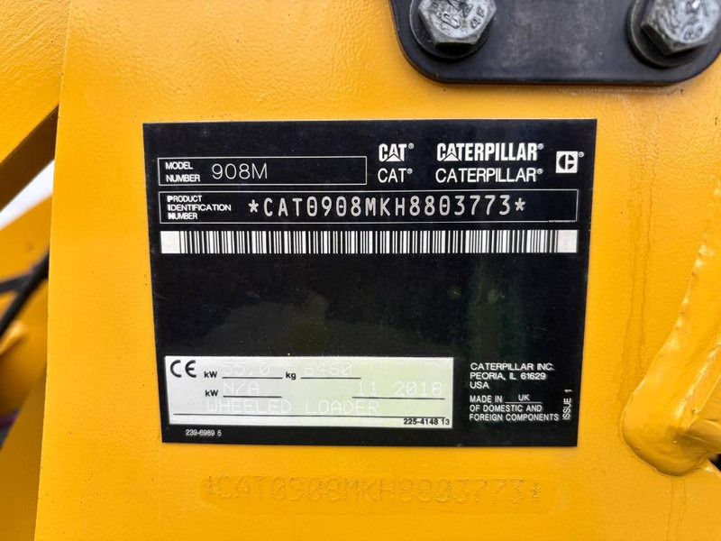 Cat 908 M - اللودر بعجل: صور 5 Cat 908 M - اللودر بعجل: صور 5