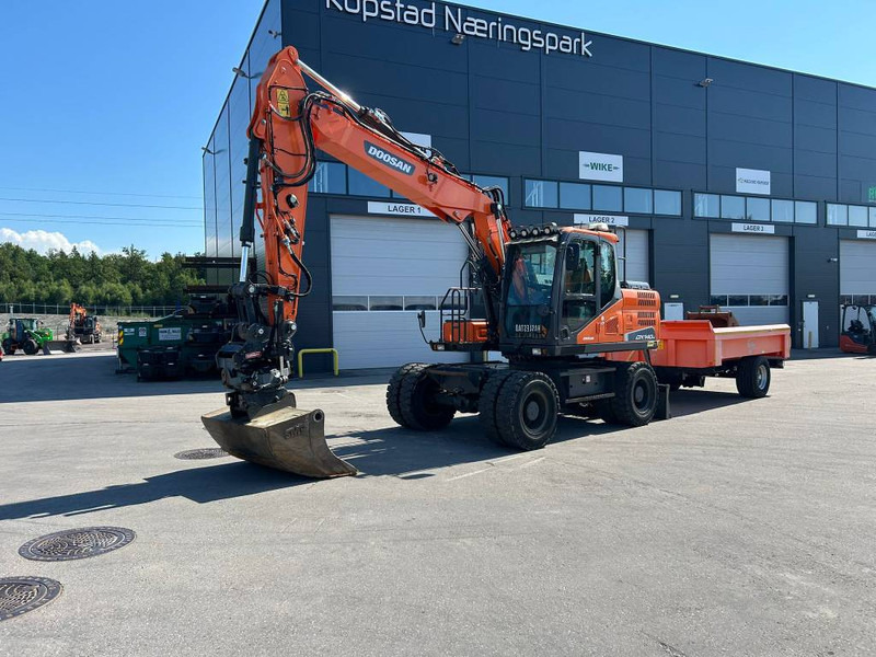 Doosan DX 140 W-5 - حفارة على عجلات: صور 2 Doosan DX 140 W-5 - حفارة على عجلات: صور 2
