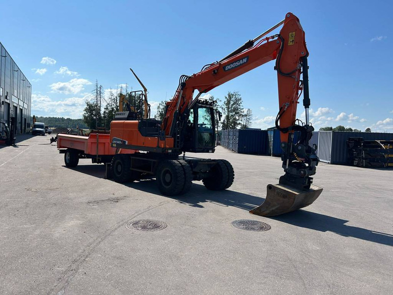 Doosan DX 140 W-5 - حفارة على عجلات: صور 5 Doosan DX 140 W-5 - حفارة على عجلات: صور 5