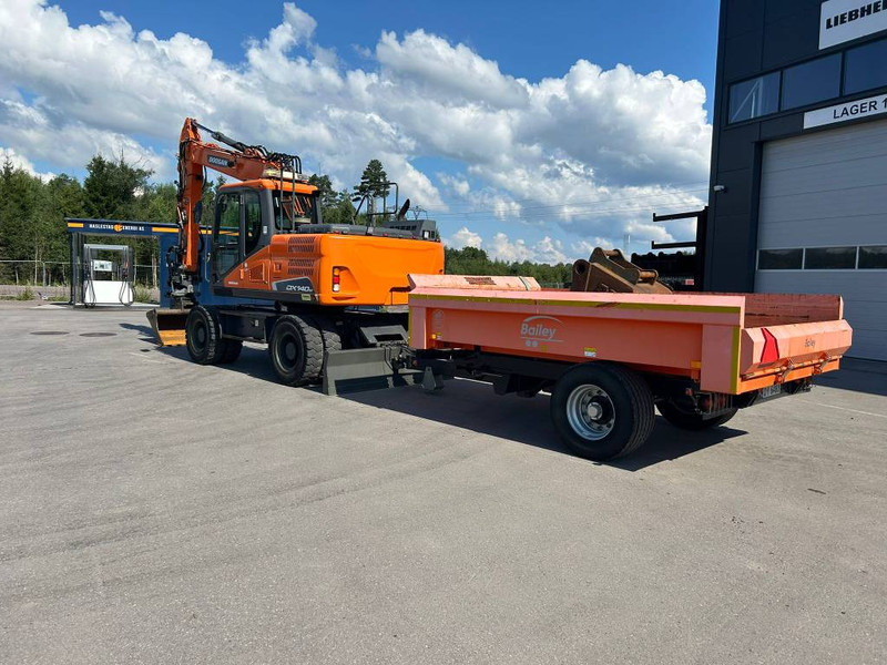Doosan DX 140 W-5 - حفارة على عجلات: صور 3 Doosan DX 140 W-5 - حفارة على عجلات: صور 3