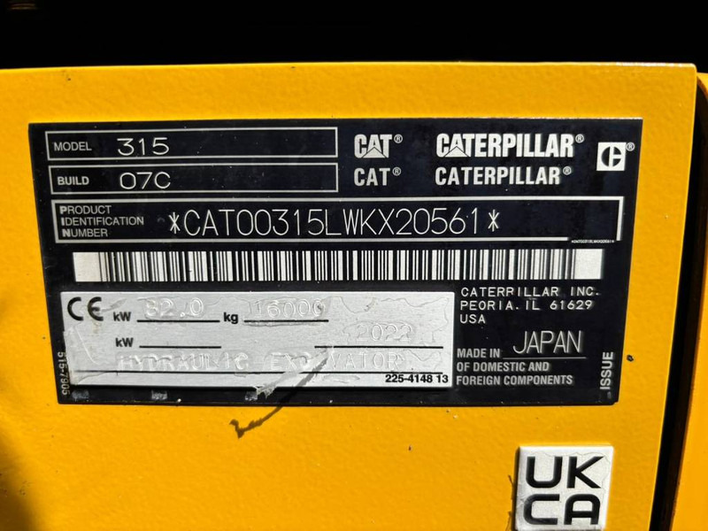 !!SOLD!! CAT 315 07C - حفارات زحافة: صور 5 !!SOLD!! CAT 315 07C - حفارات زحافة: صور 5