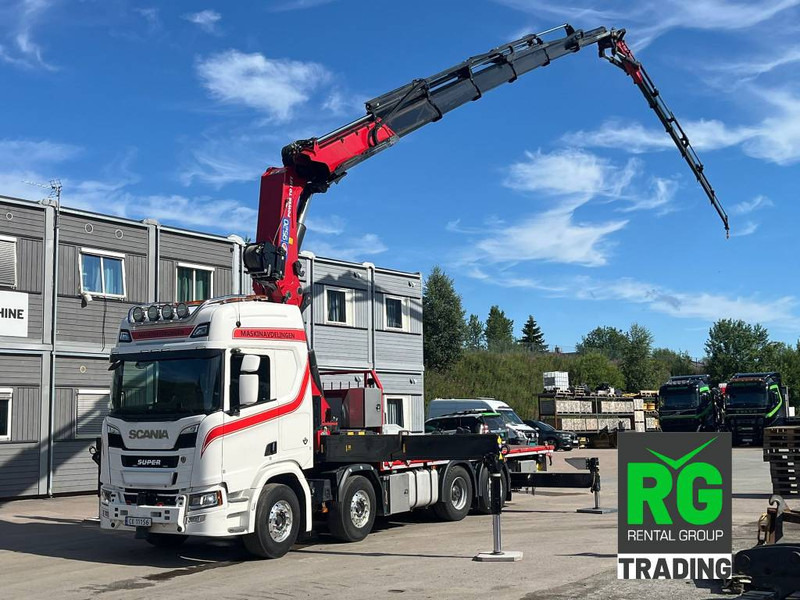 ** SOLD ** Scania R 590 + HMF 9520 K6 + Jibb + Win - شاحنة كرين: صور 1 ** SOLD ** Scania R 590 + HMF 9520 K6 + Jibb + Win - شاحنة كرين: صور 1