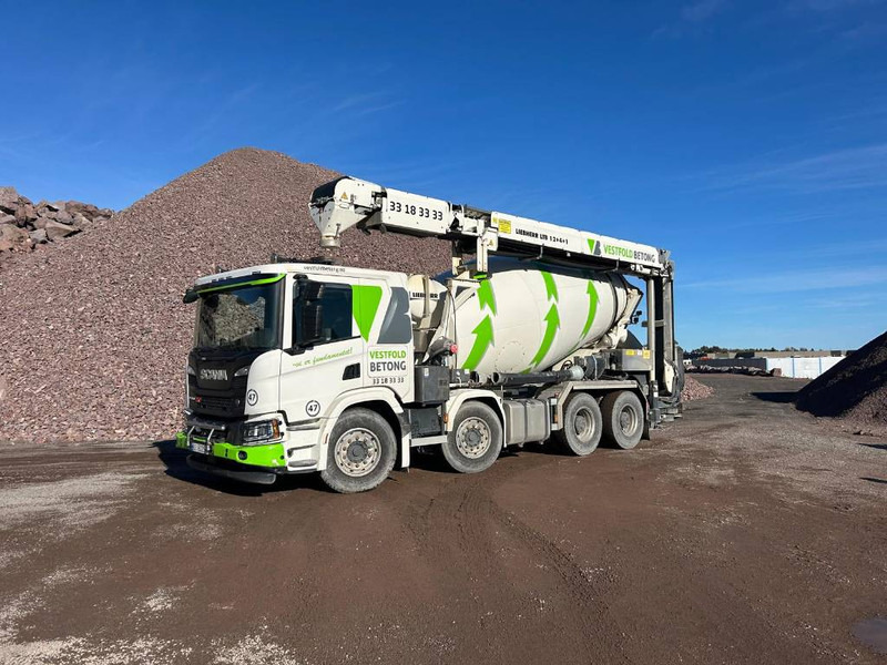 Scania P 500 XT 8x4 - شاحنة خلاطة خرسانة: صور 1 Scania P 500 XT 8x4 - شاحنة خلاطة خرسانة: صور 1