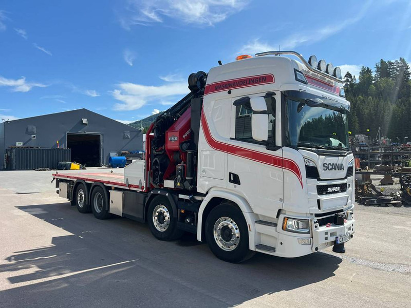 Scania R 590 + HMF 9520 K6 + Jibb + Winch - شاحنة كرين: صور 5 Scania R 590 + HMF 9520 K6 + Jibb + Winch - شاحنة كرين: صور 5