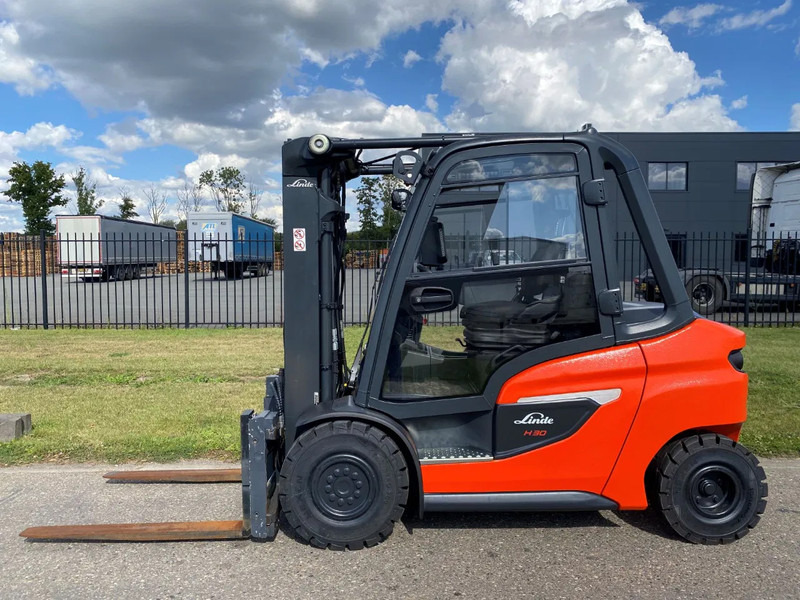 Linde H30D-01 - رافعة شوكية ديزل: صور 4 Linde H30D-01 - رافعة شوكية ديزل: صور 4