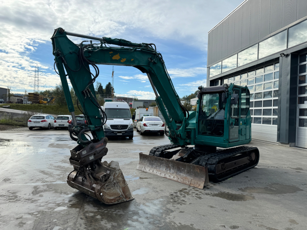 CATERPILLAR 308E2CR Oilquick 3x Schaufeln - حفارات زحافة: صور 2 CATERPILLAR 308E2CR Oilquick 3x Schaufeln - حفارات زحافة: صور 2