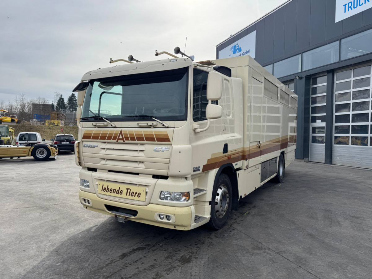 DAF CF410 4x2 - شاحنة نقل المواشي شاحنة: صور 1 DAF CF410 4x2 - شاحنة نقل المواشي شاحنة: صور 1