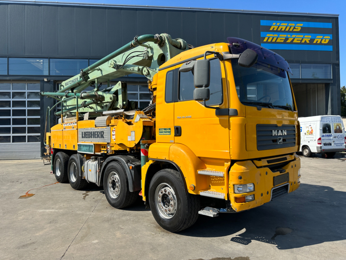 MAN TGA 41.440 8x4 Hallenpumpe 31M-5 - مضخة خرسانة: صور 3 MAN TGA 41.440 8x4 Hallenpumpe 31M-5 - مضخة خرسانة: صور 3