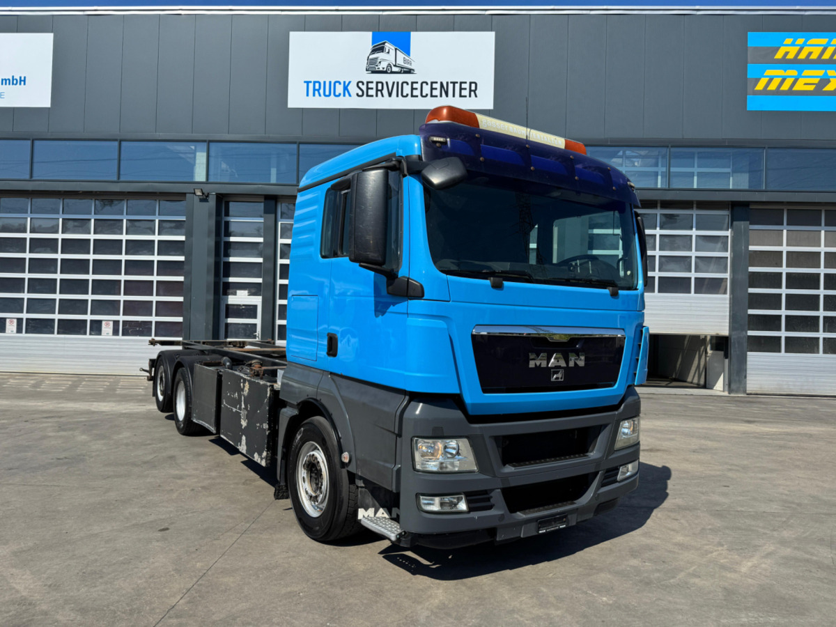 MAN TGX 26.480 6x2 Kompressor - شاحنات الحاويات/ جسم علوي قابل للتغيير شاحنة: صور 3 MAN TGX 26.480 6x2 Kompressor - شاحنات الحاويات/ جسم علوي قابل للتغيير شاحنة: صور 3