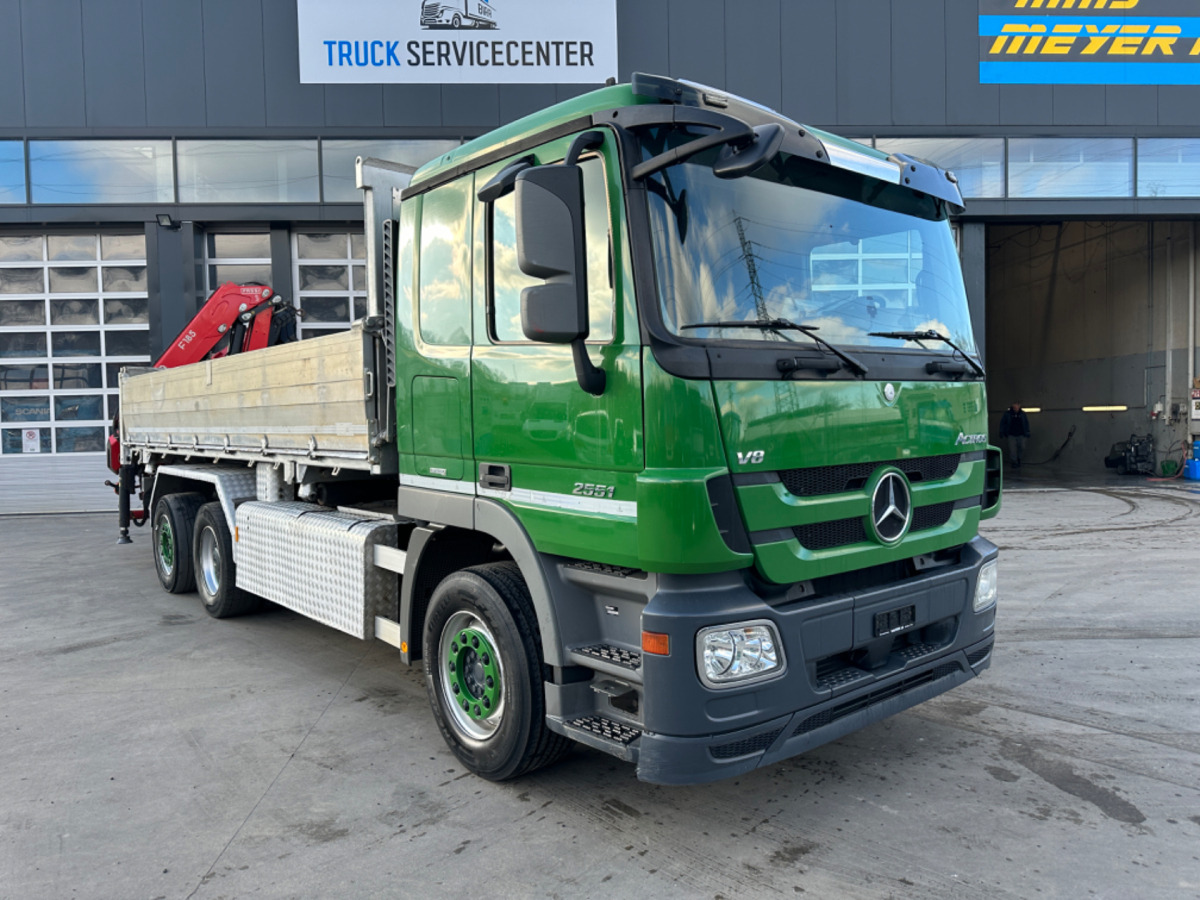 MERCEDES 2551 V8 6x2 Fassi 185-5 Bj.2020 - قلابات, شاحنة كرين: صور 3 MERCEDES 2551 V8 6x2 Fassi 185-5 Bj.2020 - قلابات, شاحنة كرين: صور 3