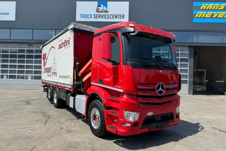 Mercedes-Benz Actros 2646 6x2 Palfinger 18002-5 - شاحنة كرين: صور 5 Mercedes-Benz Actros 2646 6x2 Palfinger 18002-5 - شاحنة كرين: صور 5