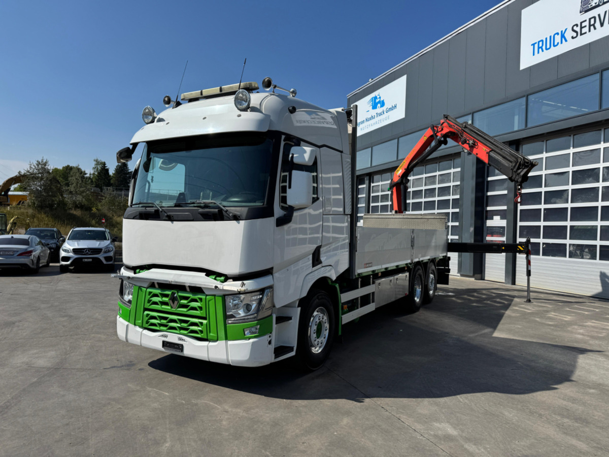 RENAULT C480 6x2 Palfinger 18002-4 - شاحنة كرين: صور 1 RENAULT C480 6x2 Palfinger 18002-4 - شاحنة كرين: صور 1