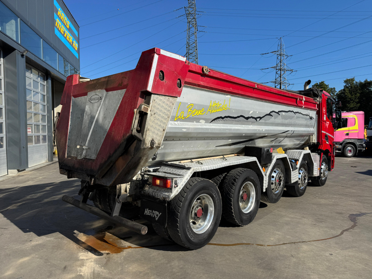 RENAULT C520 10x4 Abschiebemulde (no tipper) - شاحنة ذات الخطاف: صور 5 RENAULT C520 10x4 Abschiebemulde (no tipper) - شاحنة ذات الخطاف: صور 5