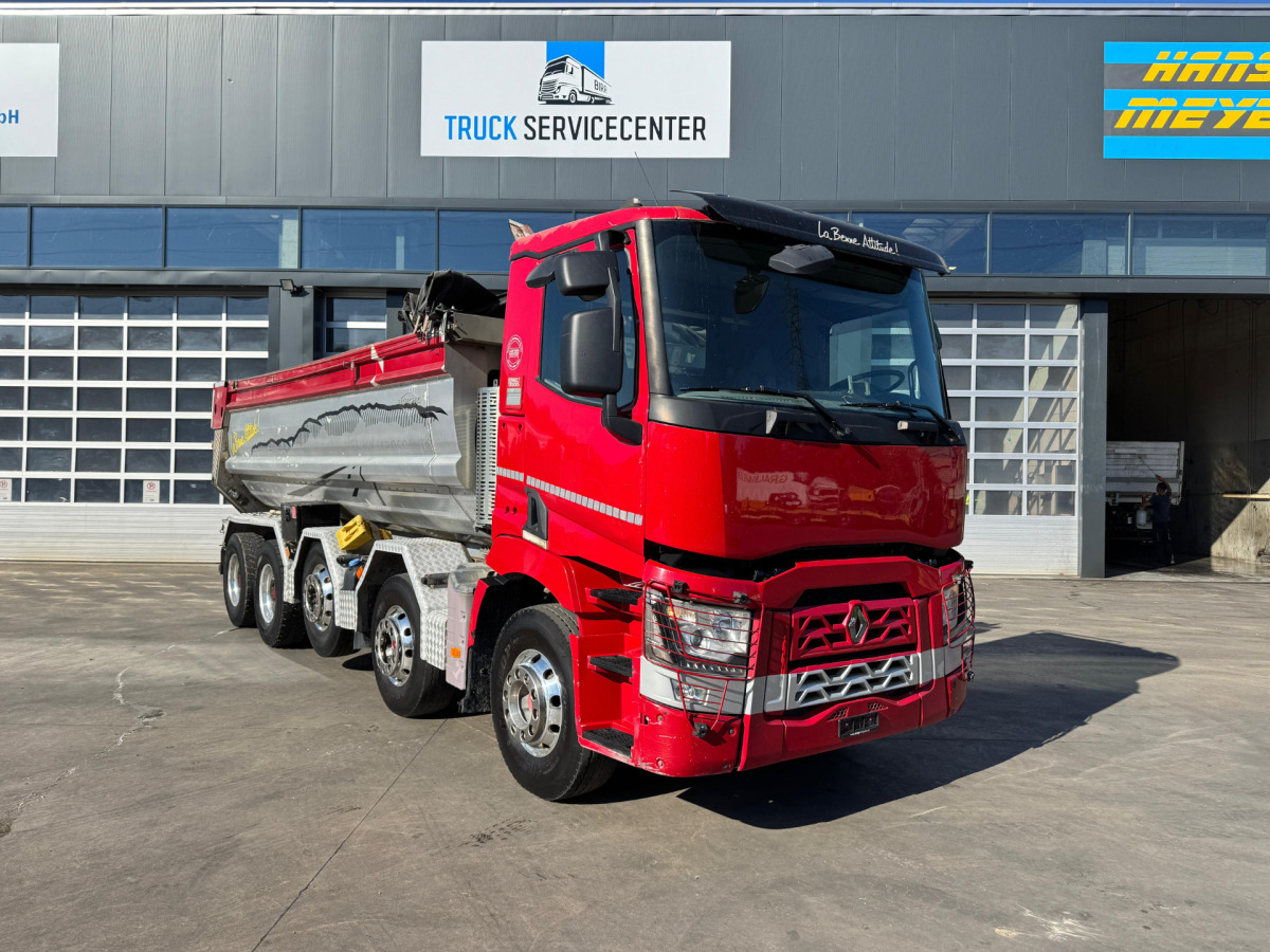 RENAULT C520 10x4 Abschiebemulde (no tipper) - شاحنة ذات الخطاف: صور 3 RENAULT C520 10x4 Abschiebemulde (no tipper) - شاحنة ذات الخطاف: صور 3