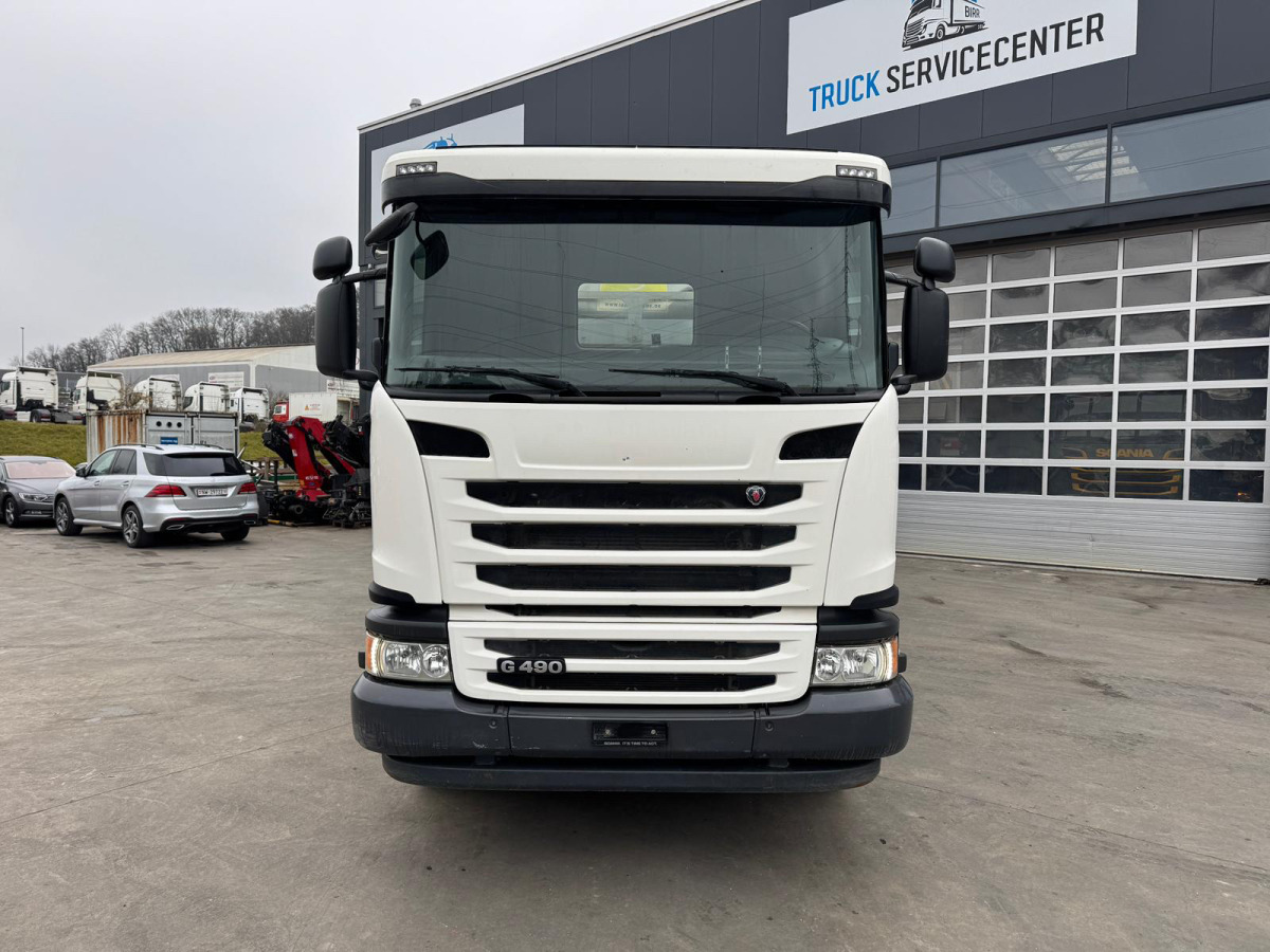 SCANIA G490 10x4 2S Moser - شاحنة ذات الخطاف: صور 3 SCANIA G490 10x4 2S Moser - شاحنة ذات الخطاف: صور 3