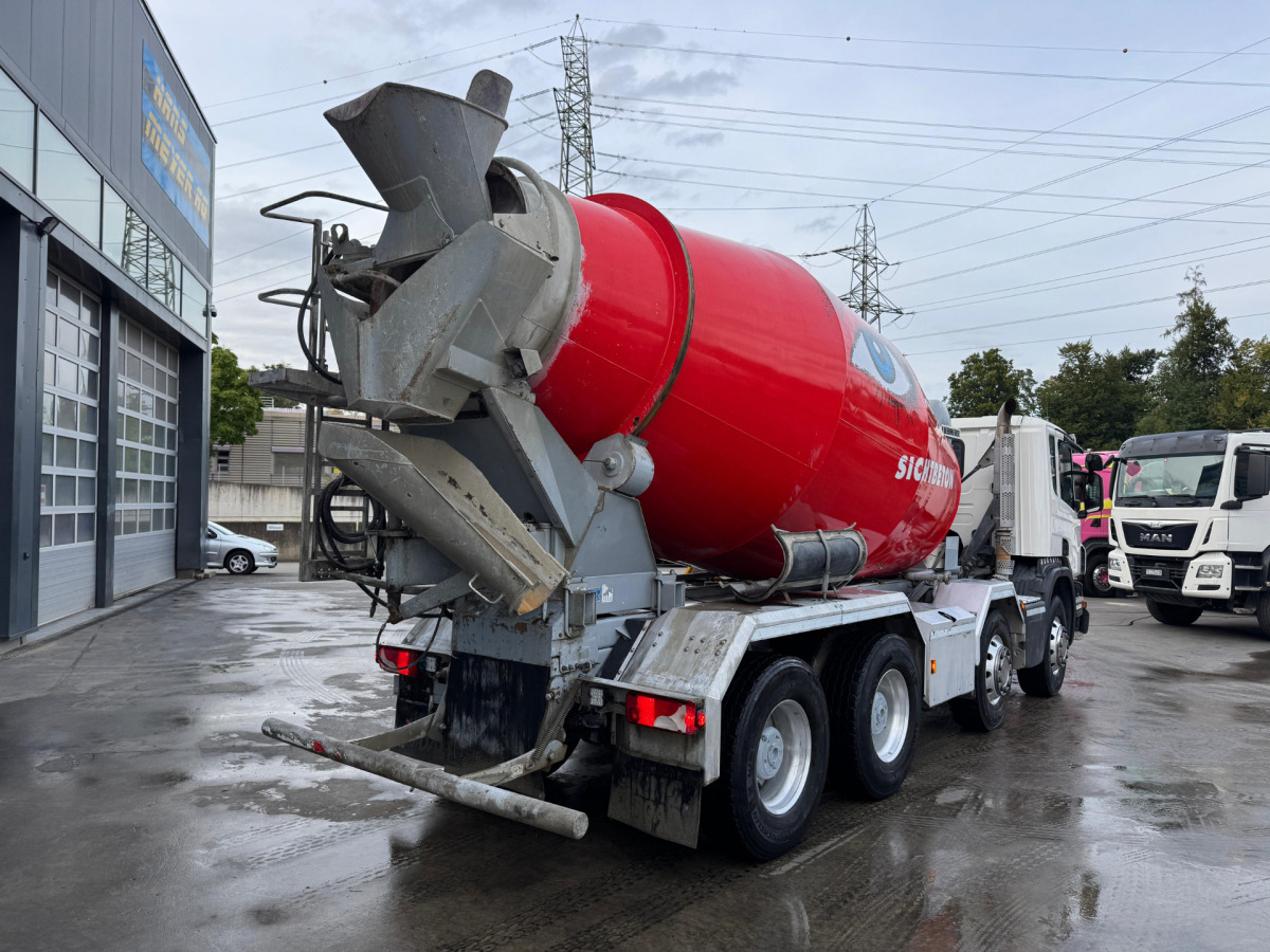 SCANIA P410 8x4 Liebherr 9m3 - شاحنة خلاطة خرسانة: صور 5 SCANIA P410 8x4 Liebherr 9m3 - شاحنة خلاطة خرسانة: صور 5
