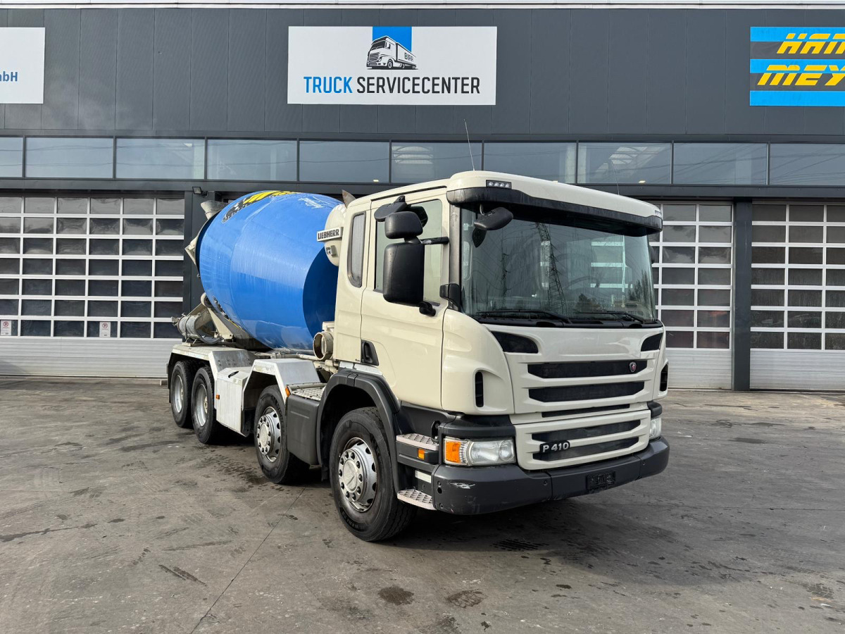SCANIA P410 8x4 Liebherr 9m3 - شاحنة خلاطة خرسانة: صور 3 SCANIA P410 8x4 Liebherr 9m3 - شاحنة خلاطة خرسانة: صور 3
