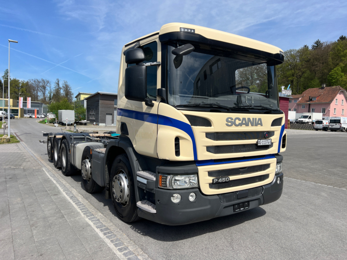 SCANIA P450 10x4 - الشاسيه شاحنة: صور 3 SCANIA P450 10x4 - الشاسيه شاحنة: صور 3