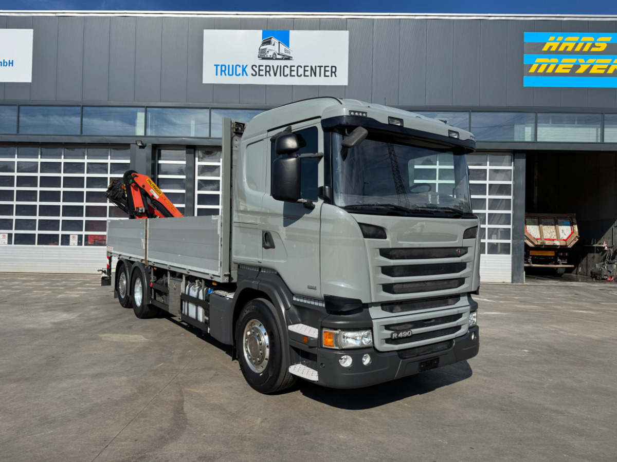 SCANIA R490 6x2 PK18002-4 - شاحنة كرين: صور 2 SCANIA R490 6x2 PK18002-4 - شاحنة كرين: صور 2