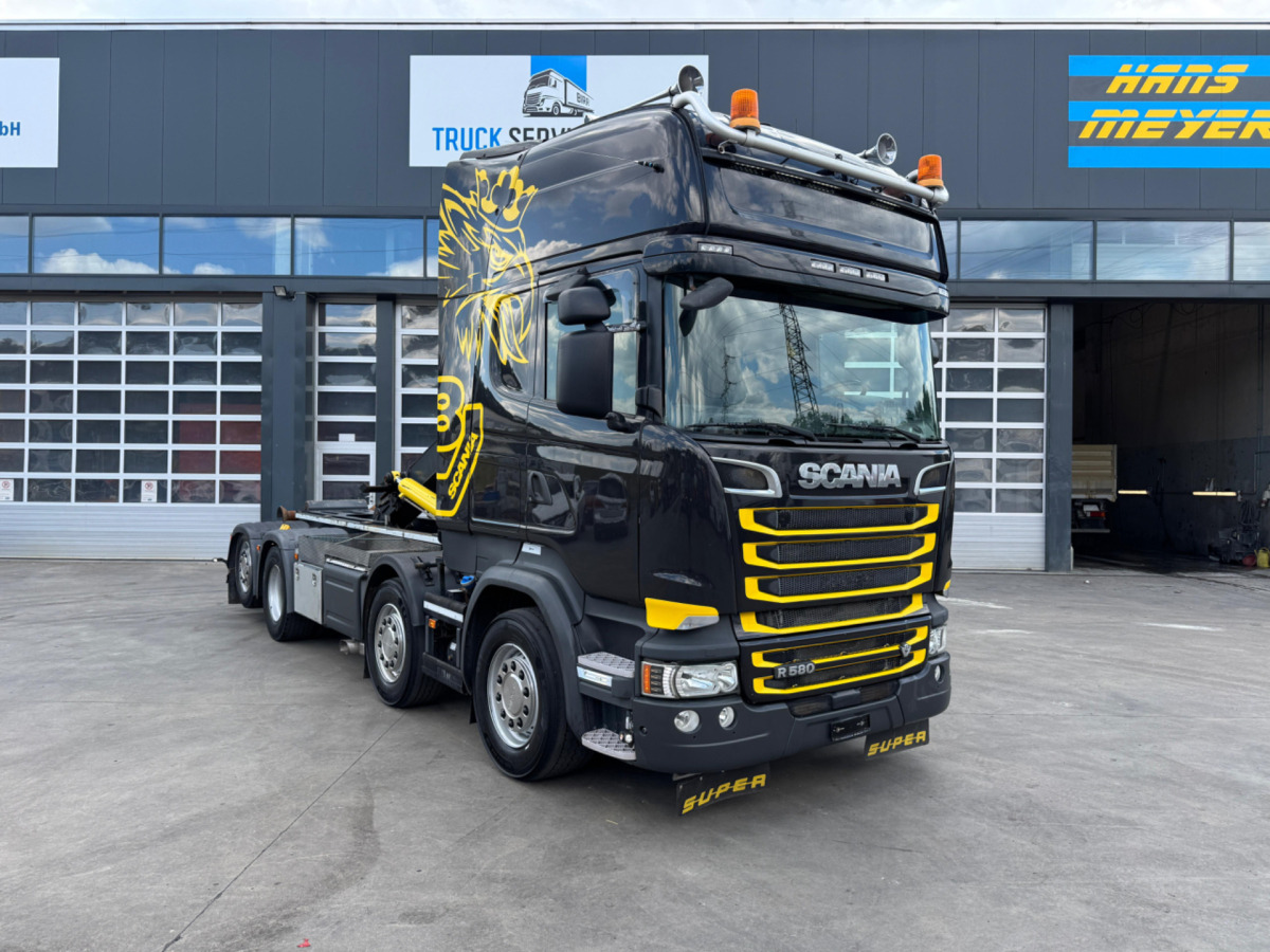 SCANIA R580 8x2 Nencki Hooklift - شاحنة ذات الخطاف: صور 3 SCANIA R580 8x2 Nencki Hooklift - شاحنة ذات الخطاف: صور 3
