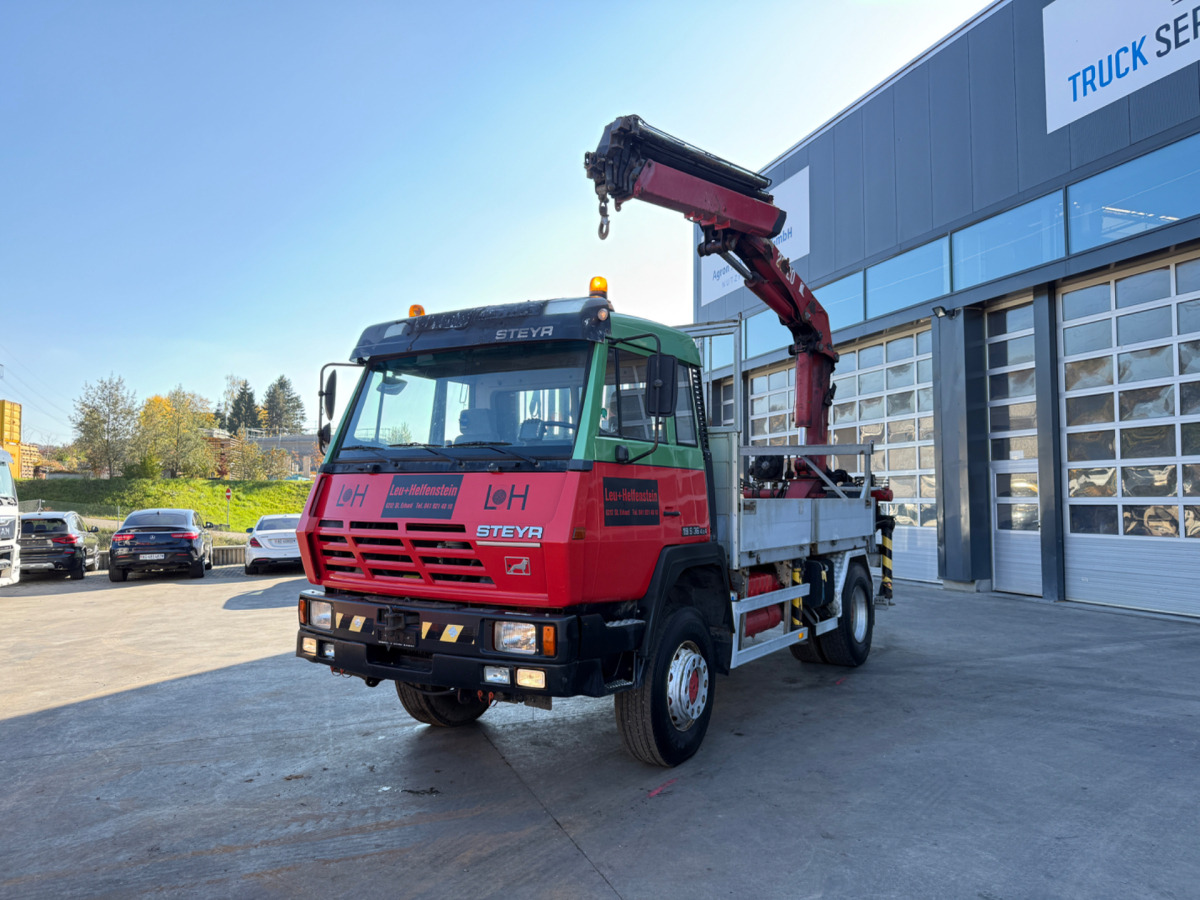 STEYR 19S360 4x4 HMF2230-7 - شاحنة كرين: صور 2 STEYR 19S360 4x4 HMF2230-7 - شاحنة كرين: صور 2