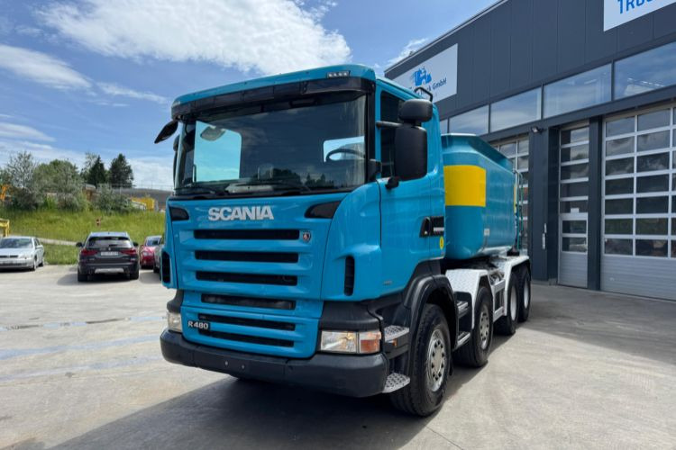 Scania R480 8x4 Moser 16m3 - شاحنات قابلة للفك شاحنة: صور 1 Scania R480 8x4 Moser 16m3 - شاحنات قابلة للفك شاحنة: صور 1