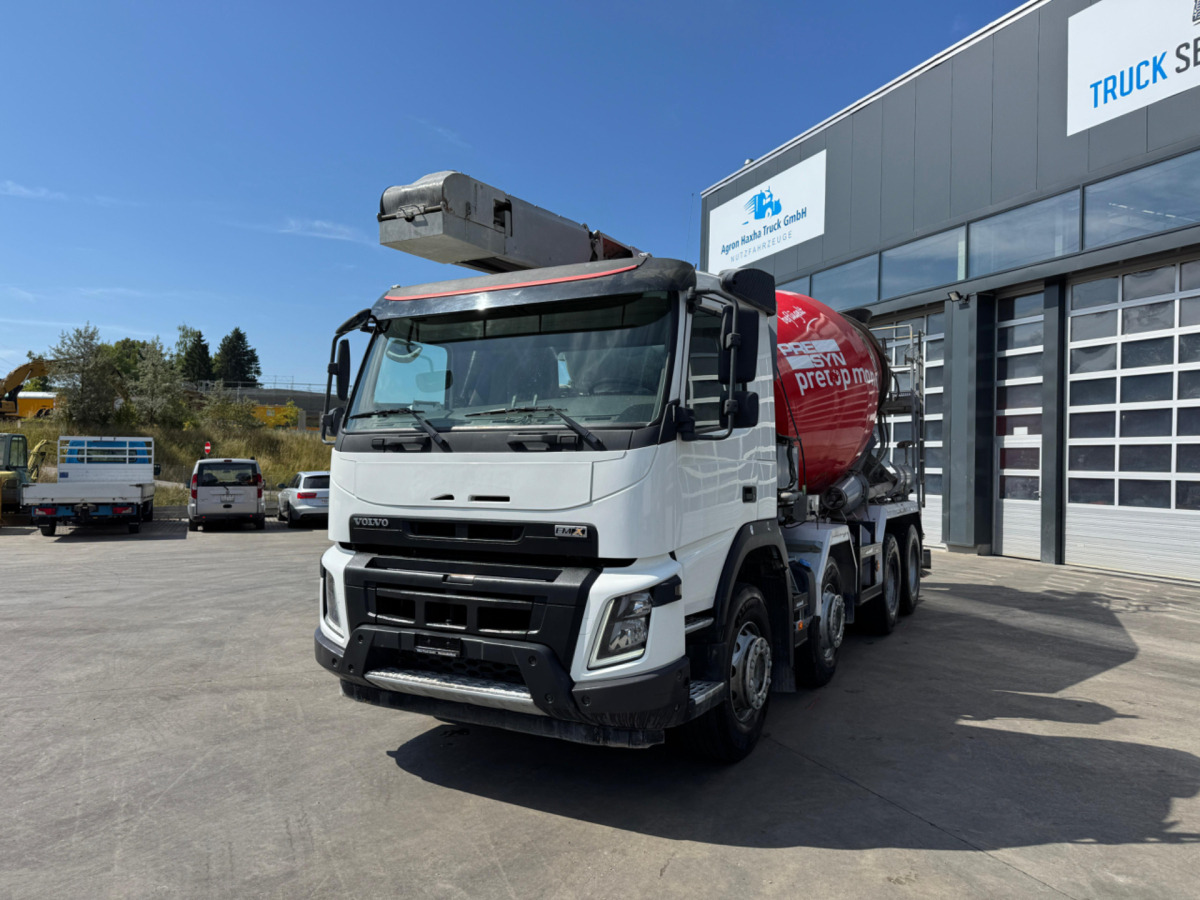 VOLVO FMX-420 8x4 Liebherr 9m3 mit FB 17M - شاحنة خلاطة خرسانة: صور 1 VOLVO FMX-420 8x4 Liebherr 9m3 mit FB 17M - شاحنة خلاطة خرسانة: صور 1