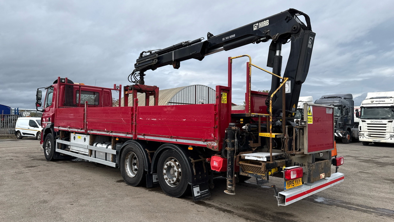 DAF CF 290 - شاحنات مسطحة, شاحنة كرين: صور 3 DAF CF 290 - شاحنات مسطحة, شاحنة كرين: صور 3