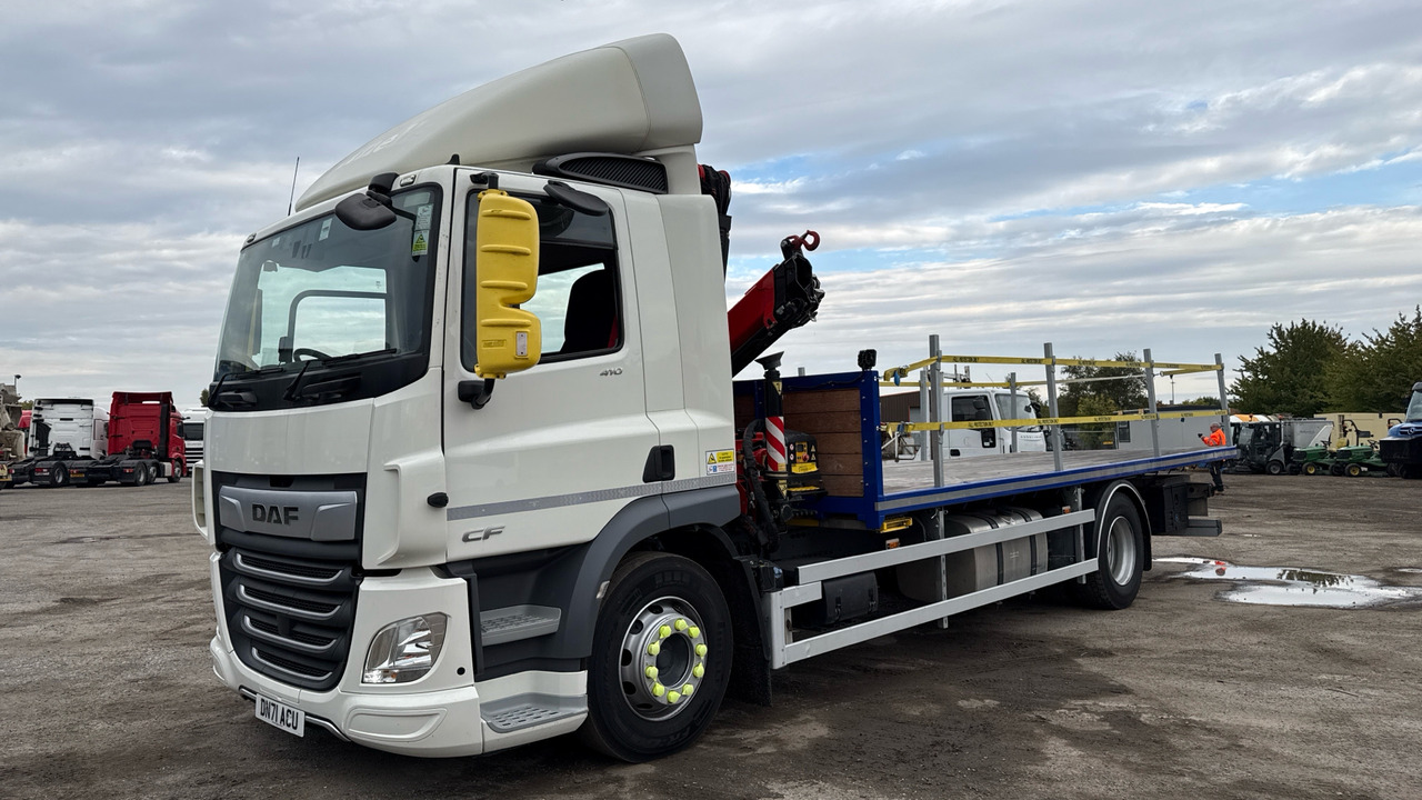 DAF CF 410 - شاحنات مسطحة, شاحنة كرين: صور 3 DAF CF 410 - شاحنات مسطحة, شاحنة كرين: صور 3