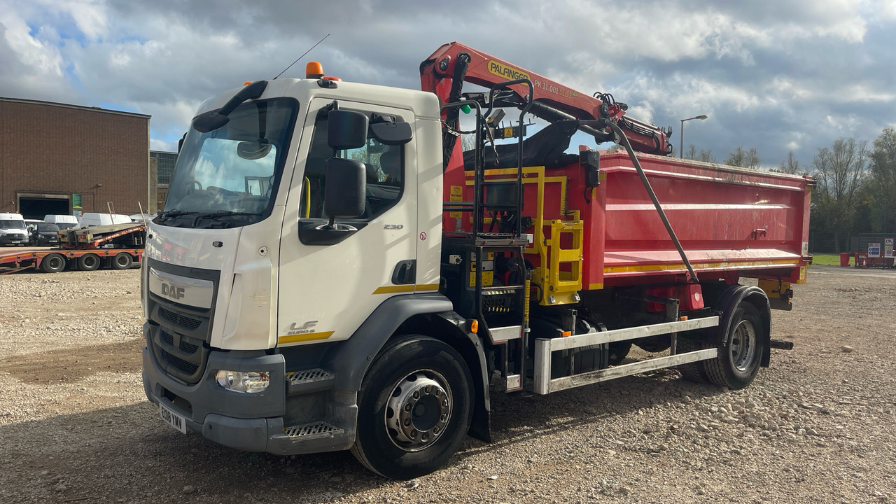 DAF LF 230 - قلابات, شاحنة كرين: صور 2 DAF LF 230 - قلابات, شاحنة كرين: صور 2