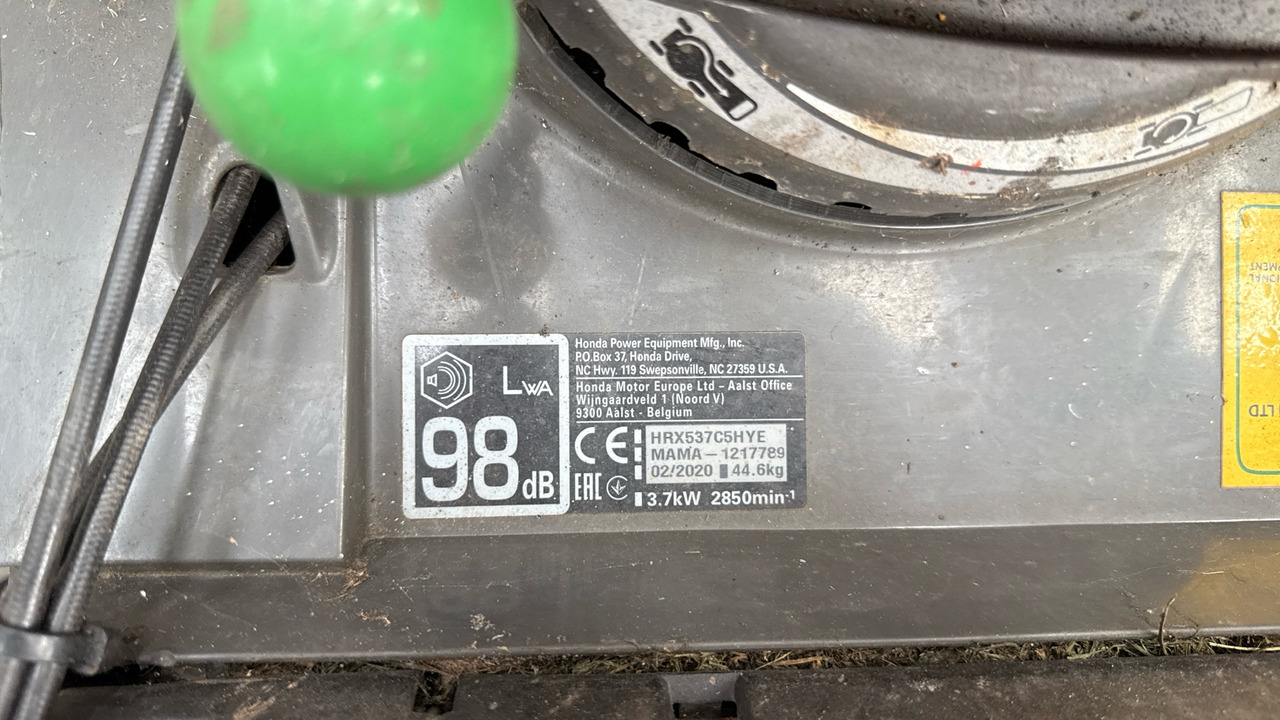 HONDA HRX537 C5HYE - جزازة المروج: صور 5 HONDA HRX537 C5HYE - جزازة المروج: صور 5