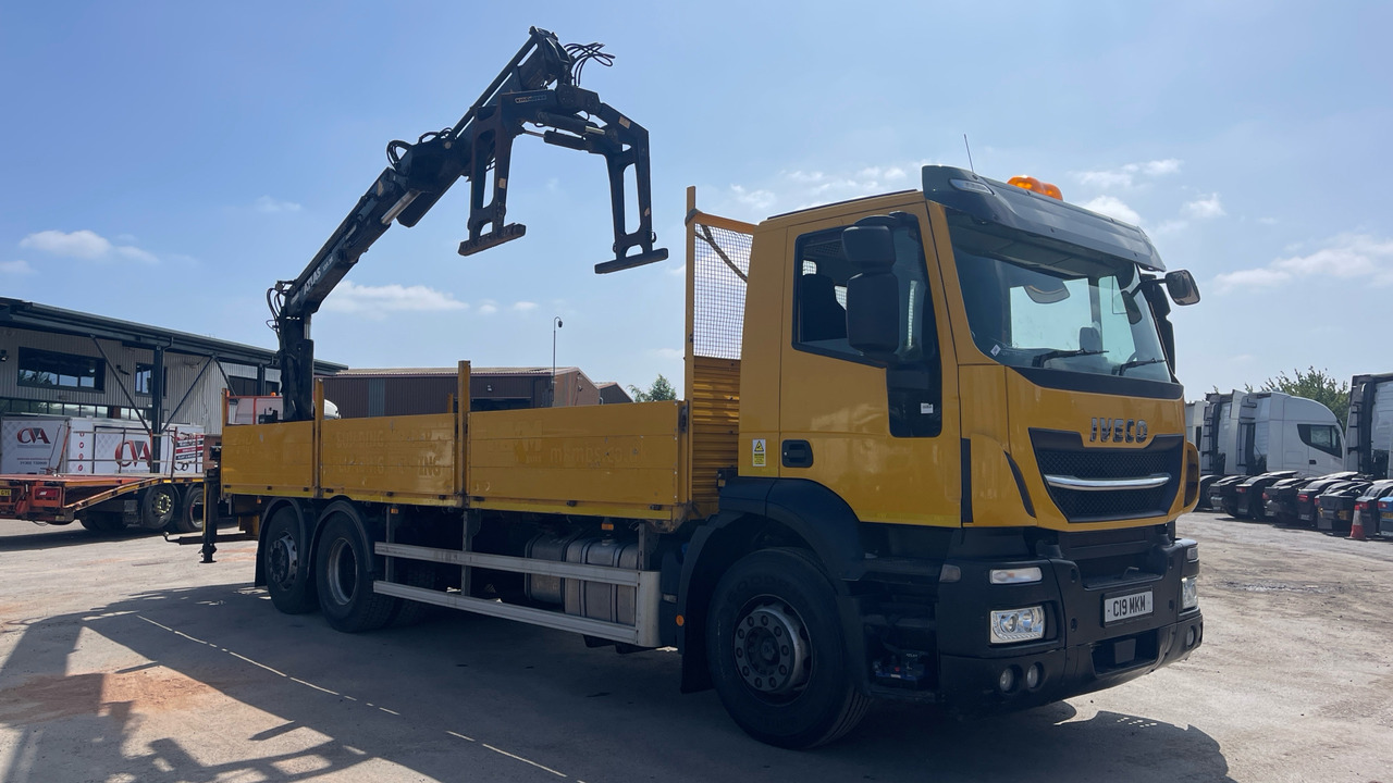IVECO STRALIS 310 - شاحنات مسطحة, شاحنة كرين: صور 1 IVECO STRALIS 310 - شاحنات مسطحة, شاحنة كرين: صور 1