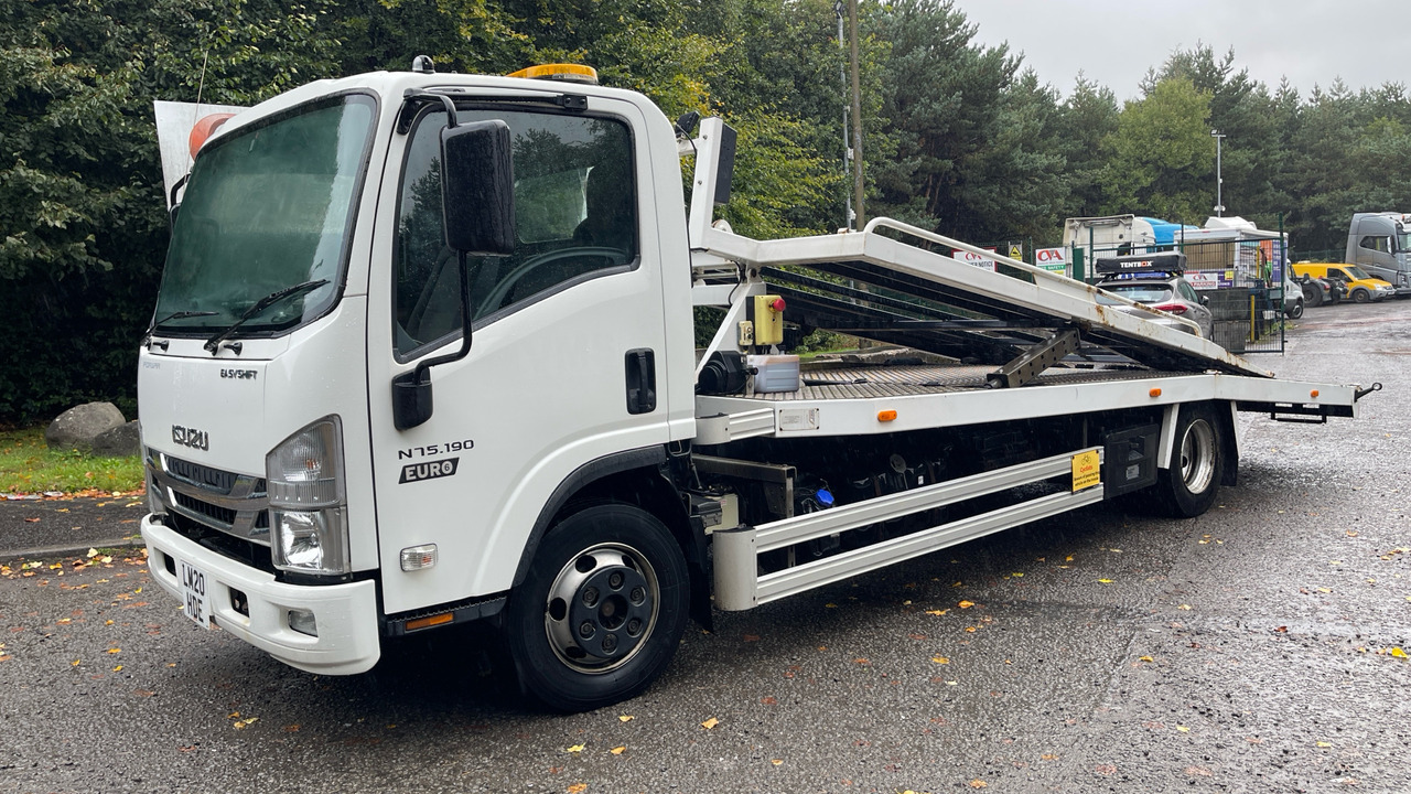 Isuzu N75 190 - شاحنة نقل سيارات شاحنة: صور 2 Isuzu N75 190 - شاحنة نقل سيارات شاحنة: صور 2