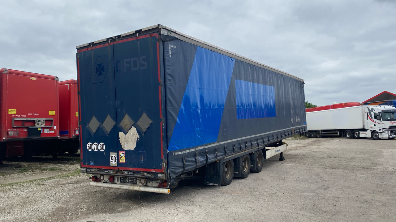 KRONE CURTAINSIDE EUROLINER - مقطورة: صور 5 KRONE CURTAINSIDE EUROLINER - مقطورة: صور 5