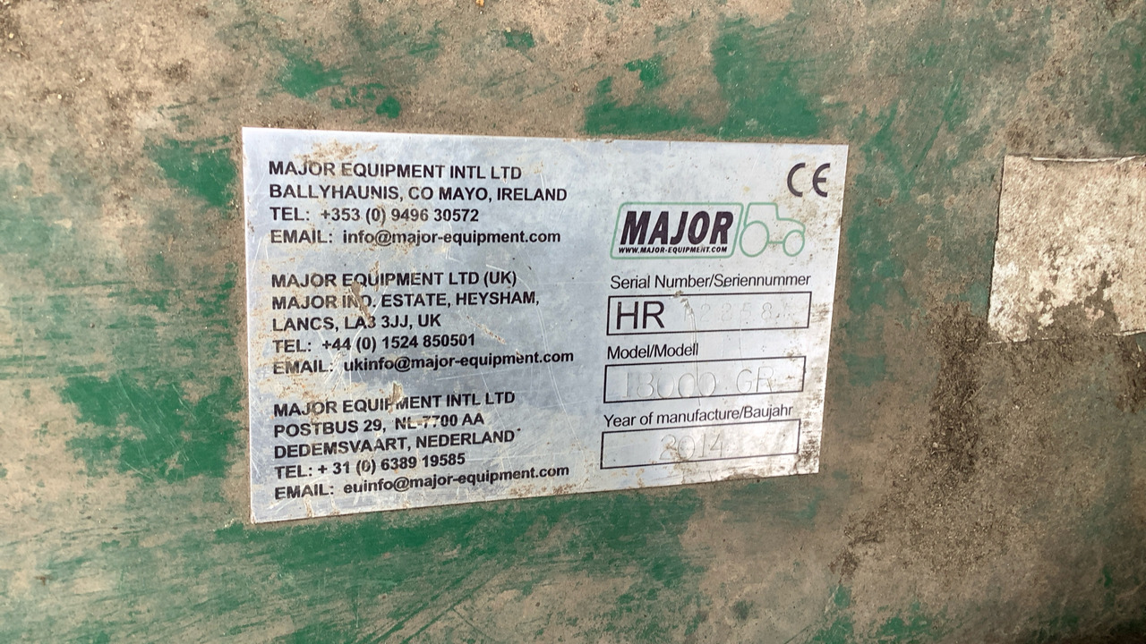 MAJOR 18000GR TRAILED FINISHING MOWER 13/441 - معدات البناء: صور 5 MAJOR 18000GR TRAILED FINISHING MOWER 13/441 - معدات البناء: صور 5