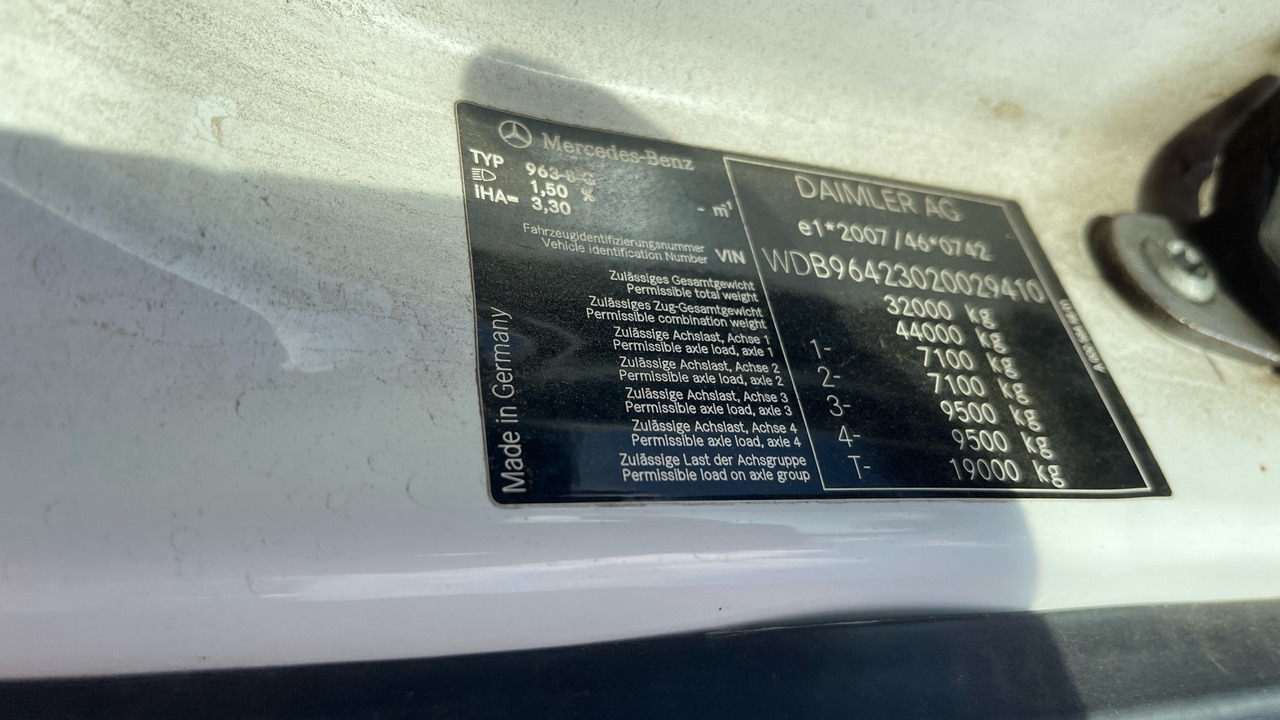 قلابات, شاحنة كرين MERCEDES-BENZ AROCS: صور 12